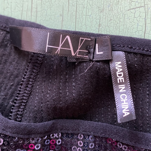 Black Sequin Shorts - Picture 3 of 5